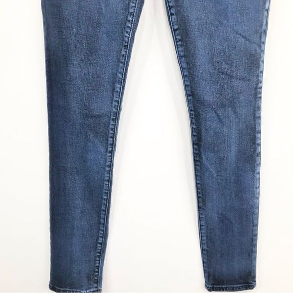 True Religion HALLE Medium Wash Denim Mid Rise Skinny Jeans - Picture 3 of 16
